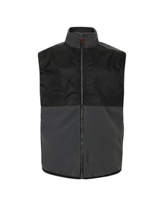 Bigdude Nylon Polar Fleece Gilet Black/Charcoal