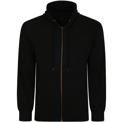 Bigdude Original Full Zip Hoody Black Tall