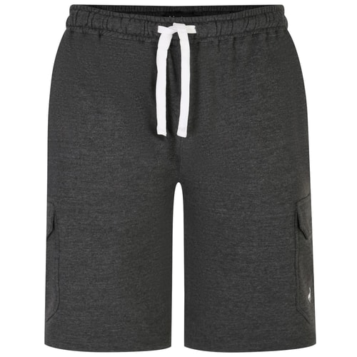 Bigdude Fleece Cargo Shorts Charcoal