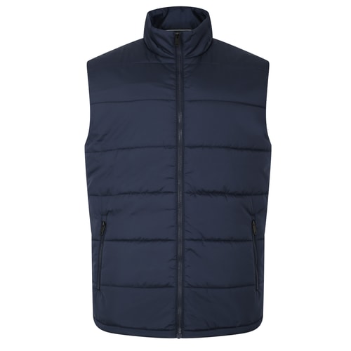 Bigdude Padded Gilet Navy