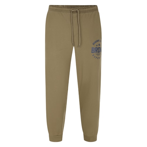 Bigdude Printed Joggers Khaki