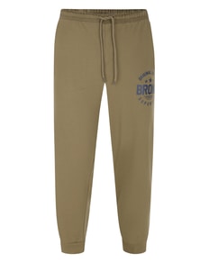 Bigdude Printed Joggers Khaki