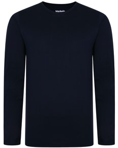 Bigdude Long Sleeve T-Shirt Navy