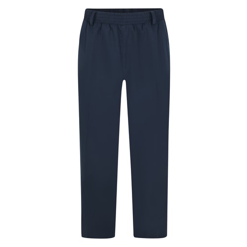 Bigdude Elasticated Waist Formal Trousers Navy