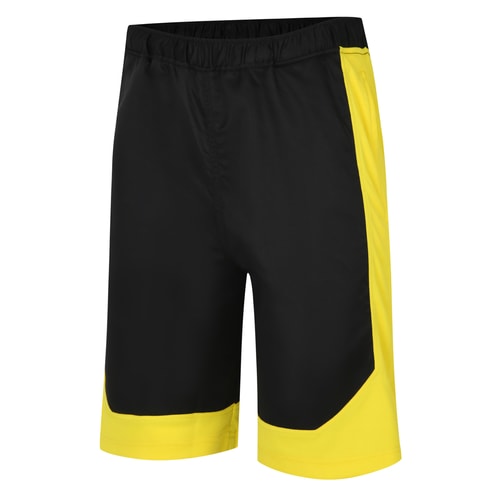 Bigdude Lightweight Active Gym Shorts Black/Yellow