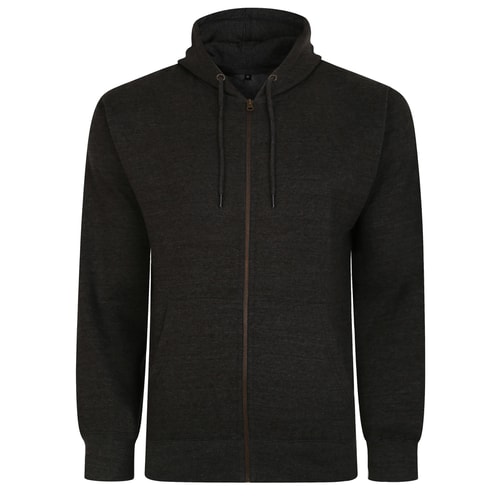 Bigdude Original Full Zip Hoody Charcoal