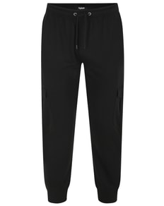 Bigdude Lightweight Cargo Joggers Black