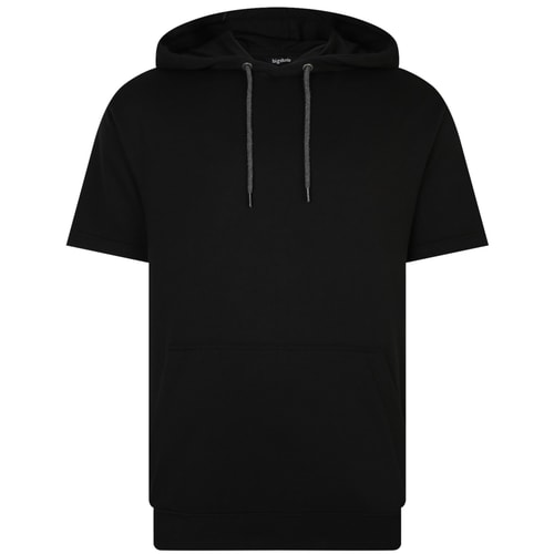 Bigdude Short Sleeve Hoody Black