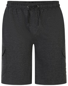 Bigdude Loopback Cargo Shorts Charcoal