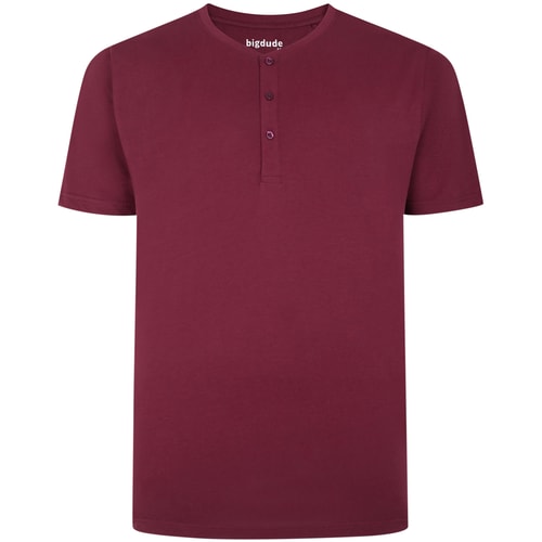 Bigdude Grandad T-Shirt Burgundy