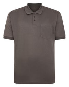 Bigdude Active Polo Shirt Charcoal