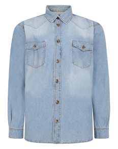 Bigdude Denim Shirt Light Wash