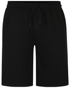 Bigdude Loop Back Jogger Shorts Black