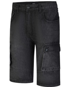 Bigdude Cargo Denim Shorts Black