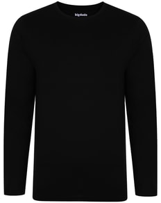 Bigdude Long Sleeve T-Shirt Black Tall