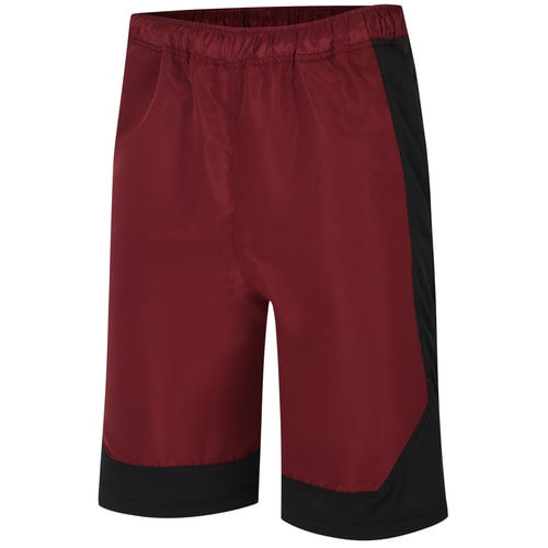 Bigdude Lightweight Active Gym Shorts Burgundy/Black