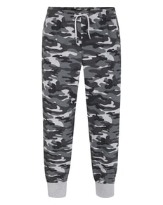 Bigdude Camo Joggers Charcoal