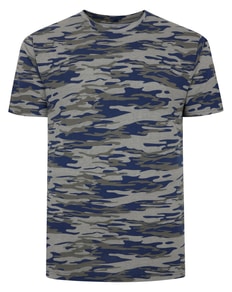 Bigdude Camo T-Shirt Khaki