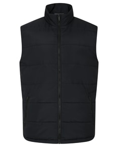 Bigdude Padded Gilet Black