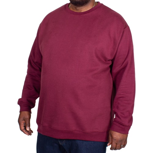 Bigdude Essentials Jumper Burgundy