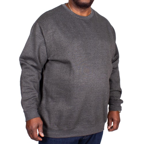 Bigdude Essentials Jumper Charcoal Tall