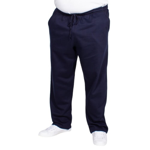 Bigdude Open Hem Joggers Navy