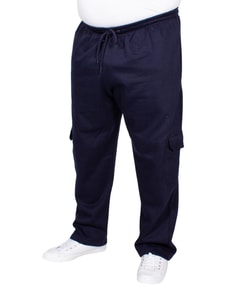 Bigdude Straight Leg Cargo Joggers Navy