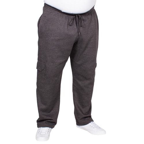 Bigdude Straight Leg Cargo Jogger Charcoal