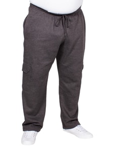 Bigdude Straight Leg Cargo Jogger Charcoal