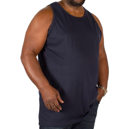 Bigdude Plain Vest Navy