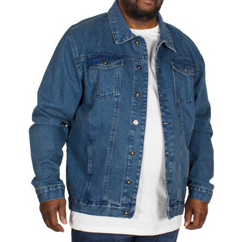 Bigdude Classic Denim Jacket Mid Wash