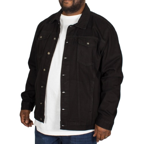 Bigdude Classic Denim Jacket Black