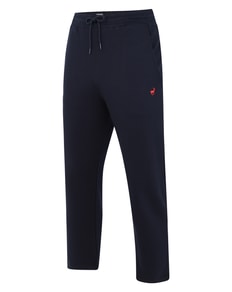 Bigdude Open Hem Loop Back Joggers Navy